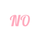 NO集（個別スタンプ：1）