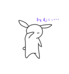 もちうさぎ。（個別スタンプ：16）