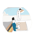 にしもぐらスタンプ2〜かえると仲間たち〜（個別スタンプ：23）