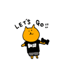 みかんこのねこ〜BASEver.（個別スタンプ：1）