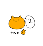 みかんこのねこ〜BASEver.（個別スタンプ：35）
