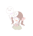 ゆるゆるな子達（個別スタンプ：17）