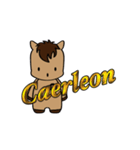 CAERLEONの動くうまっこ（個別スタンプ：1）