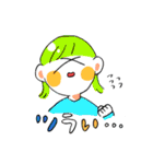 おんなのこといろいろ（個別スタンプ：6）