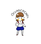 おんなのこといろいろ（個別スタンプ：7）