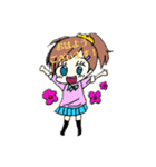 【ため口＆敬語】ミニミニちゃん【可愛い】（個別スタンプ：2）