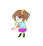 【ため口＆敬語】ミニミニちゃん【可愛い】（個別スタンプ：3）