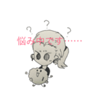 謎の生物ひつじちゃん達（個別スタンプ：3）