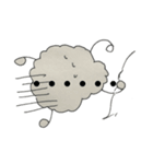 謎の生物ひつじちゃん達（個別スタンプ：6）