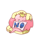 いちごのインコ（個別スタンプ：5）