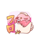 いちごのインコ（個別スタンプ：36）