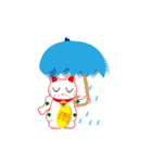 四葉招き猫（個別スタンプ：15）