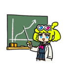 理科研究部のQちゃん（個別スタンプ：3）