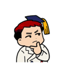 理科研究部のQちゃん（個別スタンプ：14）