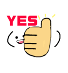 絵文字でgood（個別スタンプ：15）