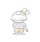 ほんわかわいいおしゃれなおんなのこ（個別スタンプ：2）