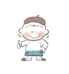 ほんわかわいいおしゃれなおんなのこ（個別スタンプ：11）