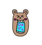 クマのご挨拶（個別スタンプ：3）