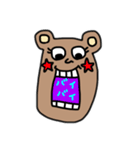 クマのご挨拶（個別スタンプ：7）