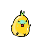 ゆるいらっきょうな鳥（個別スタンプ：11）