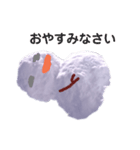 雪だるまでおしゃべり（個別スタンプ：15）