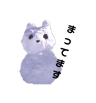 雪だるまでおしゃべり（個別スタンプ：22）