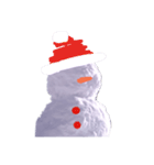 雪だるまでおしゃべり（個別スタンプ：28）