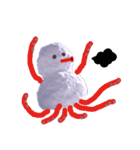 雪だるまでおしゃべり（個別スタンプ：32）