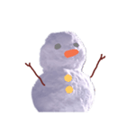 雪だるまでおしゃべり（個別スタンプ：38）