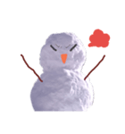 雪だるまでおしゃべり（個別スタンプ：40）