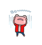 赤いかえるの日常1（個別スタンプ：13）