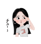 ツンデレ女子の日常（個別スタンプ：21）
