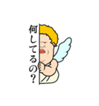 キューピット様の日常編（個別スタンプ：6）