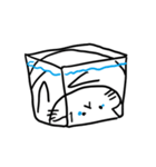 悲しいネコ（個別スタンプ：4）