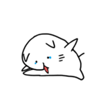 悲しいネコ（個別スタンプ：14）