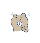 かわいい子ぶるくまっち（個別スタンプ：40）