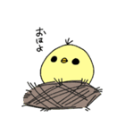 あしながどりのスタンプ（個別スタンプ：1）