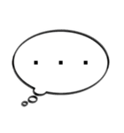 日常吹き出し文字（個別スタンプ：22）