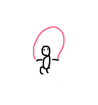 絵下手スタンプその2（個別スタンプ：8）