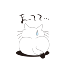 ねことんとん 白猫の日常（個別スタンプ：13）