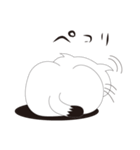 ねことんとん 白猫の日常（個別スタンプ：15）