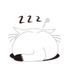 ねことんとん 白猫の日常（個別スタンプ：21）
