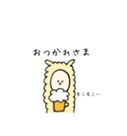 もこもこアルパカ気持ちを伝えるスタンプ（個別スタンプ：13）