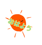 一言返信！家族、友達に♪（個別スタンプ：3）