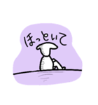 下の歯 2本のみ スタンプ2（個別スタンプ：6）