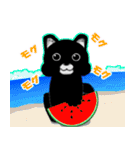 くろポメくん（個別スタンプ：36）