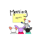 実験のネズミ（個別スタンプ：14）