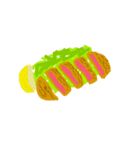 今日は何を食べることにしましょうか？（個別スタンプ：1）