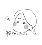 もちおんなとわんこ の すたんぷ。1（個別スタンプ：2）