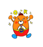 ハンバーグリズリー（個別スタンプ：4）